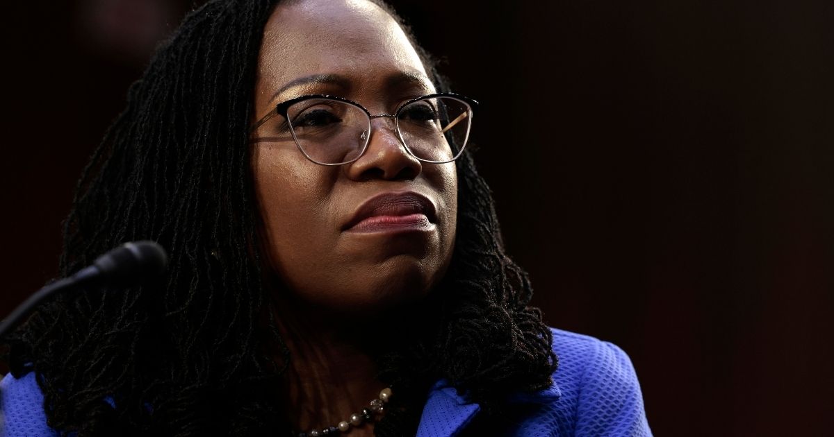 Judge Ketanji Brown Jackson speaks during her Supreme Court confirmation hearing before the Senate Judiciary Committee in the Hart Senate Office Building on Capitol Hill on Wednesday in Washington, D.C.