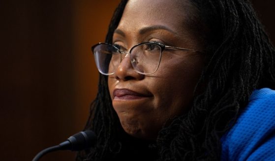 Judge Ketanji Brown Jackson speaks during a Senate Judiciary Committee confirmation hearing on her nomination to become a Supreme Court justice on Capitol Hill in Washington, D.C., on Wednesday.