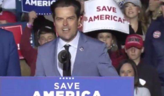 On Saturday at a rally in Georgia, Rep. Matt Gaetz announced his intention of nominating former President Donald Trump to Speaker of the House if the Republicans defeat Pelosi and the Democrats in the midterm elections this fall.