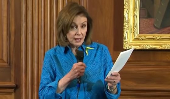 House Speaker Nancy Pelosi reads a poem on Ukraine.