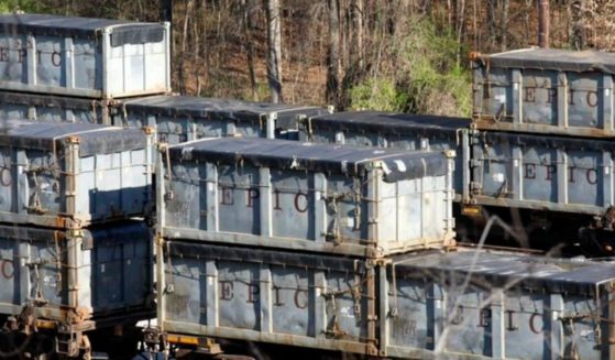 Empty shipping containers at the Big Sky Landfill in Adamsville, Alabama, were documented in a site visit by the Alabama Department of Environmental Management on Feb. 1.