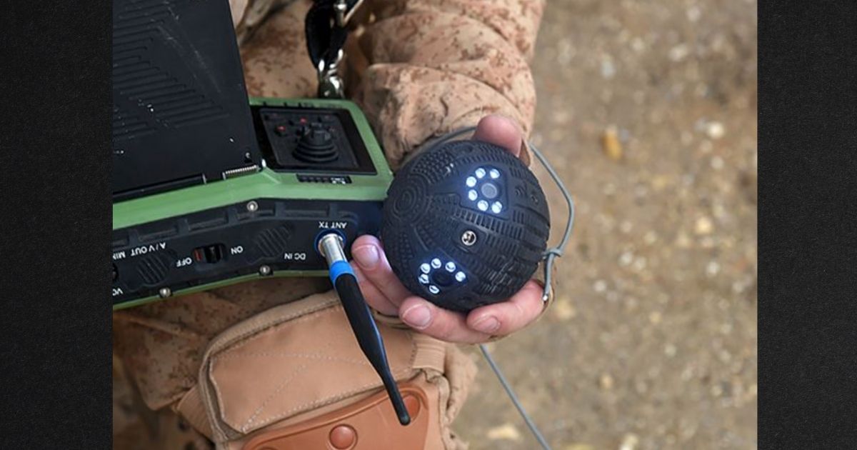 The Russian army may deploy a small 'robo-ball' spy device that costs over $20,000 and can gather intelligence through cameras and microphones.