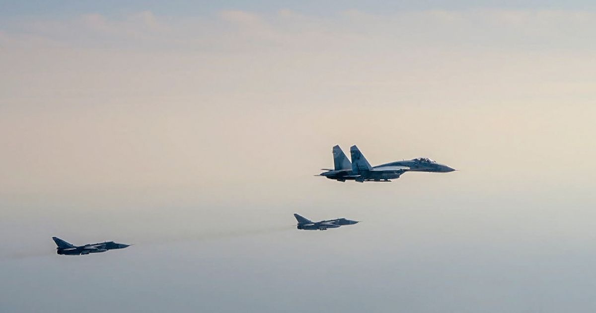 Russian fighter jets violate Swedish airspace east of the Swedish Baltic Sea island of Gotland on Wednesday.