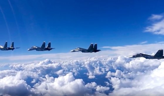 Russian air force's Su-30s fighter jets
