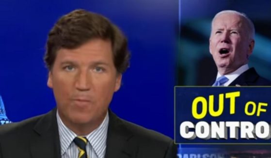 On his Monday night program, Fox News' Tucker Carlson made a case for invoking the 25th Amendment to remove President Joe Biden from office, citing several examples from the past week in which Biden blurted out alarming statements that directly contradict longstanding US foreign policy, thus making himself a national security threat.