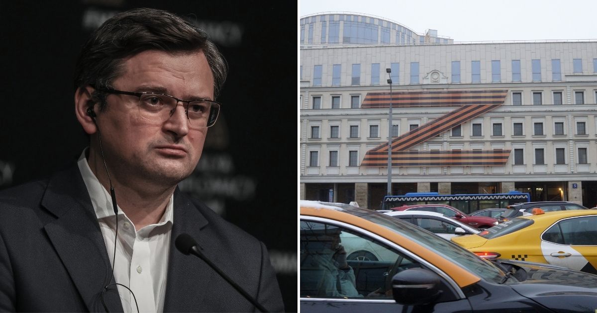 Ukrainian Foreign Minister Dmytro Kuleba has called for western nations to ban the letter Z because it is being used as a symbol to show support for the Russian invasion.
