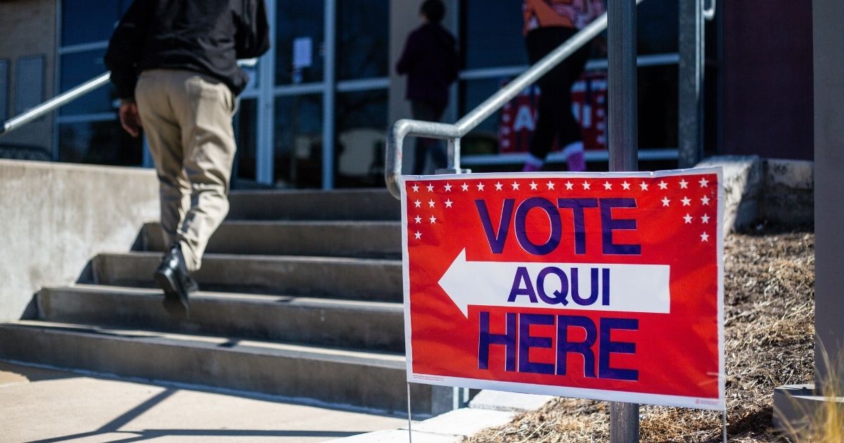 Texas primary voters turn out for the March 1 election.