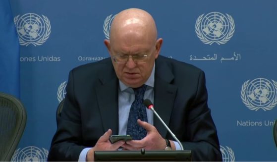Vasily Nebenzya, Russia's ambassador to the United Nations, found out during a Monday news conference that 12 of the personnel assigned to his mission were being expelled from the U.S.