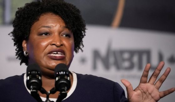 Georgia Democratic gubernatorial candidate Stacey Abrams speaks during the annual North America's Building Trades Union's Legislative Conference at the Washington Hilton Hotel in D.C. on April 6.