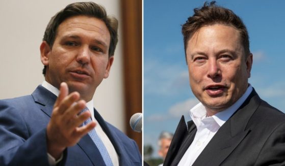 Florida Gov. Ron DeSantis, left, and Tesla CEO Elon Musk, right, have become partners in Musk's Twitter takeover. DeSantis announced Tuesday that he is looking into what actions he can take against Twitter's board of directors for their attempts to block Musk from buying the company, as Florida is an investor in the social media platform through the state's pension fund.