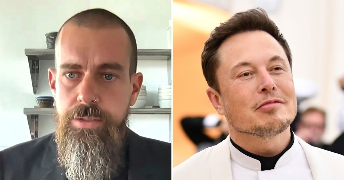 Former Twitter CEO Jack Dorsey, left, recently weighed in on Elon Musk's, right, attempted takeover of the tech company, calling out Twitter's board for its consistent dysfunction.