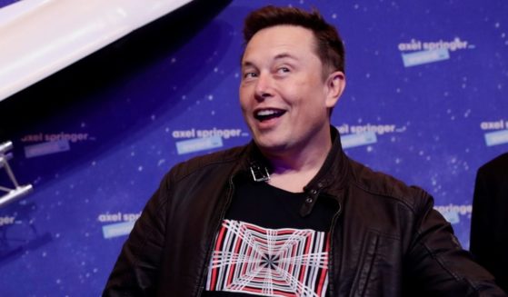 Space X owner Elon Musk poses on the red carpet of the Axel Springer Award 2020, in Berlin, Germany, on December 01, 2020. On Thursday, Musk secured the funding needed to buy the social media company Twitter.