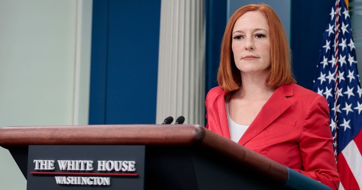 White House Press Secretary Jen Psaki cast blame for the border crisis on the Trump administration during a Monday news conference.