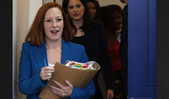 White House press secretary Jen Psaki, seen in a March 21 photo, is reportedly leaving the Biden administration to take a job at MSNBC.