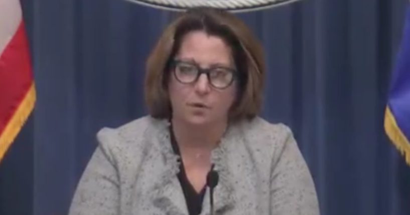 While speaking to reporters on March 28, Deputy Attorney General Lisa Monaco discussed the 2023 budget and the importance the DOJ places on the Jan. 6, 2021 Capitol incursion.