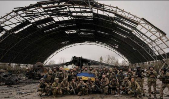 The Ukrainian defense forces liberated Hostomel, Ukraine, in the Kyiv region where the remains of the largest aircraft in the world Antonov An-225 Mriya was based.