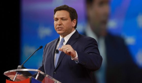 Florida Gov. Ron DeSantis, seen in a file photo from February, has signed legislation ending special tax privileges for The Walt Disney Company.