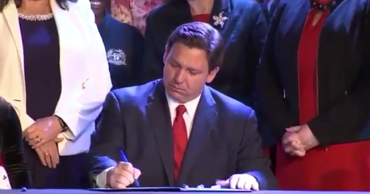 On Thursday, Florida GOP Gov. Rob DeSantis signed a bill that would ban abortion after 15 weeks of pregnancy.