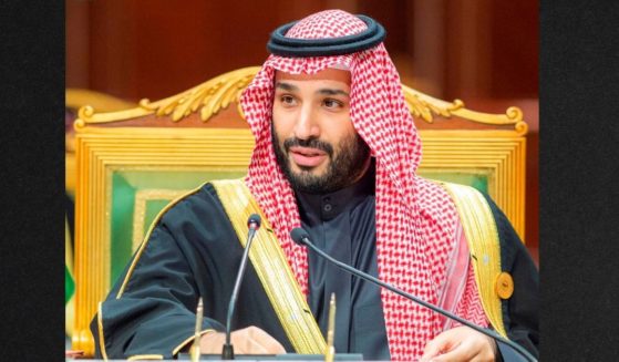 Saudi Crown Prince Mohammed bin Salman speaks during the Gulf Cooperation Council Summit in Riyadh, Saudi Arabia, Dec. 14. US relations with Saudi Arabia have been cool since Joe Biden became president, leaving the US on shaky ground when it comes to asking favors of the oil-rich Arab kingdom.