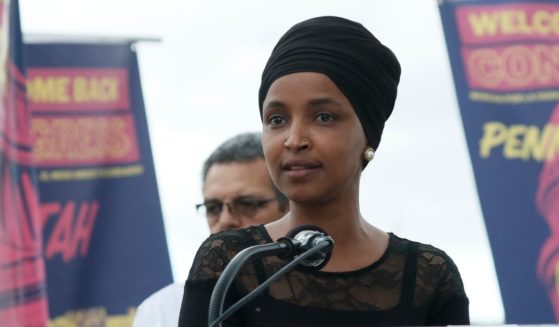 Rep. Ilhan Omar, pictured in a filed photo from September.