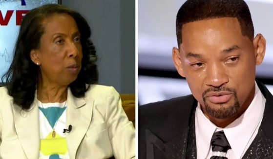 Rose Rock, the mother of comedian Chris Rock, left; actor Will Smith, right.