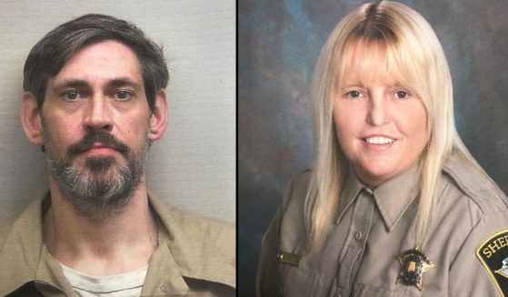 Murder suspect Casey White, left, and corrections officer Vicki White disappeared on Friday in Lauderdale County, Alabama.