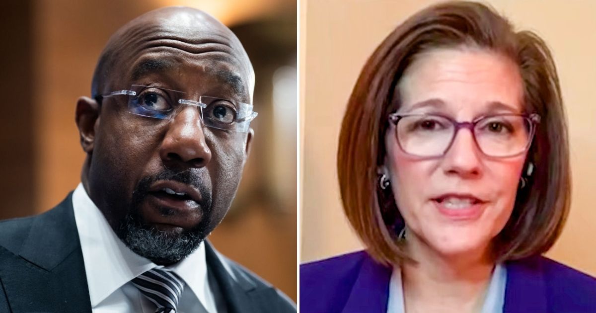 Democrat Senators Raphael Warnock of Georgia, left, and Catherine Cortez Masto of Nevada have added their voices to the growing number of legislators opposed to the Biden administration's decision to end Title 42, which kept out an estimated 2 million illegal immigrants on grounds of the public health risk due to COVID-19.
