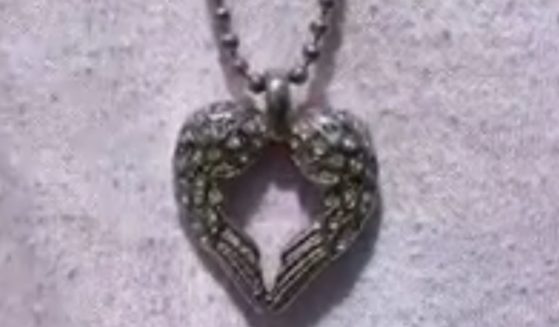 After she spread the word on Facebook, the mom got a message to check in her mailbox, where she found the missing necklace containing her son's ashes.