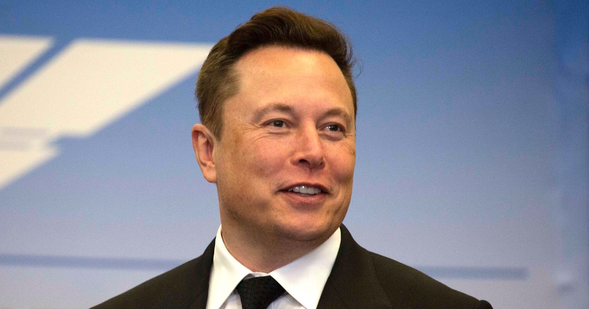 Elon Musk, founder and CEO of SpaceX, speaks during a news conference at the Kennedy Space Center in Cape Canaveral, Florida, on May 27, 2020.