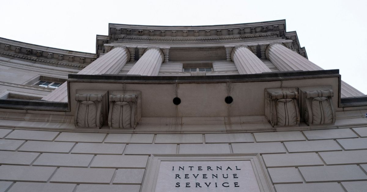 The Internal Revenue Service building is pictured in Washington, D.C., on Feb. 26.