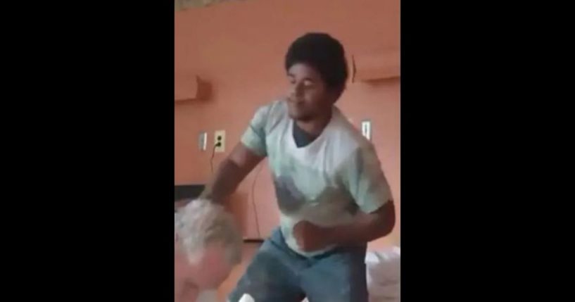 Charges against Jadon Hayden have been dropped after he filmed himself beating a 75-year-old man in a nursing home in May 2020.