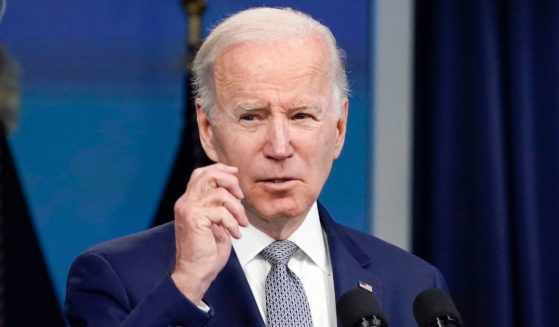 President Joe Biden speaks about inflation in the South Court Auditorium of the White House complex in Washington on Tuesday.