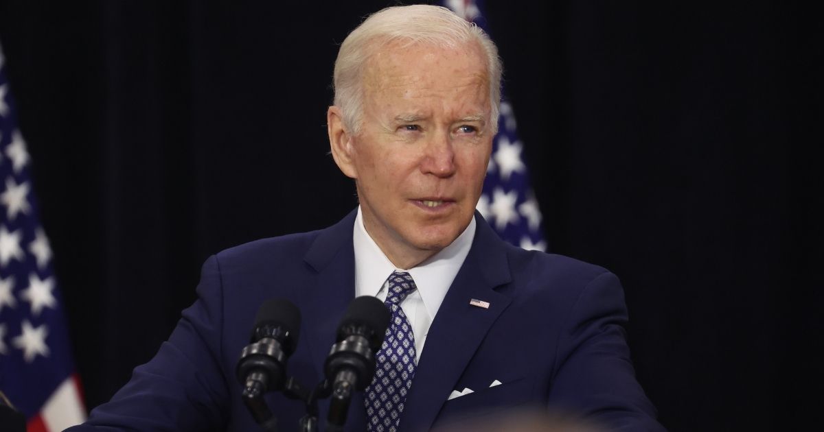 President Joe Biden speaks about Saturday's shooting in Buffalo, New York, at the Delavan Grider Community Center in Buffalo on Tuesday.