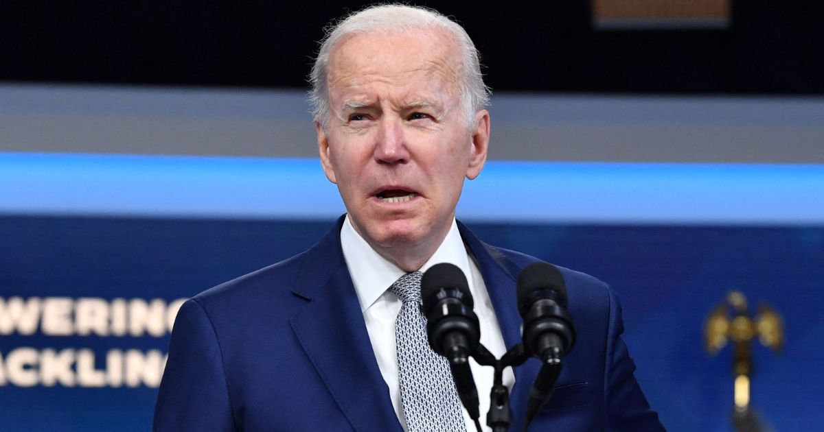 President Joe Biden speaks about inflation in the U.S. from Washington, D.C., on Tuesday.