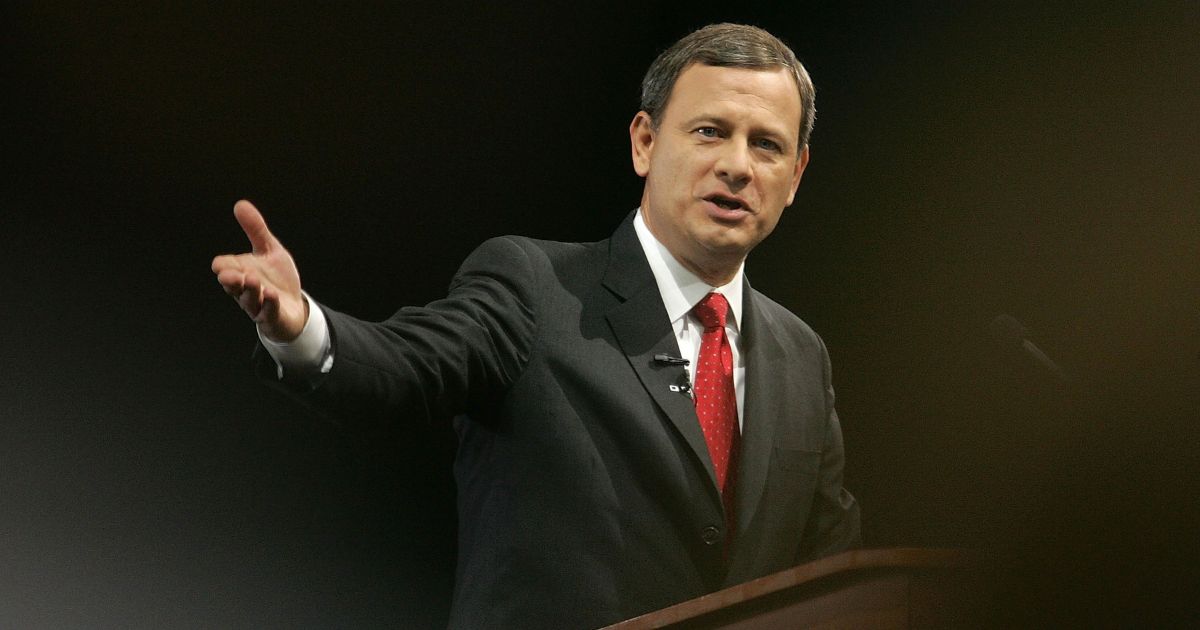 Supreme Court Chief Justice John Roberts speaks at the University of Miami on Nov. 13, 2006.