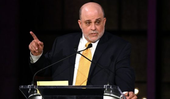 Mark Levin speaks during his induction into the Radio Hall of Fame on Nov. 15, 2018, in New York City.