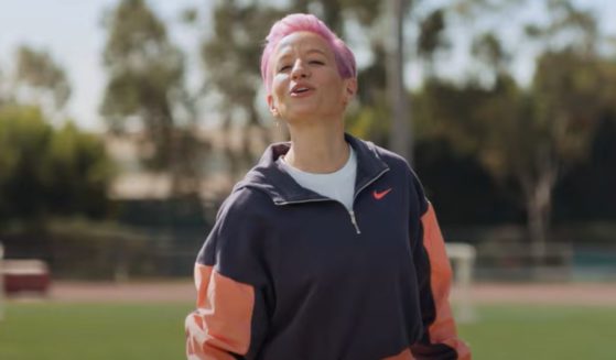 Soccer star Megan Rapinoe appears in a Subway commercial in April 2021.