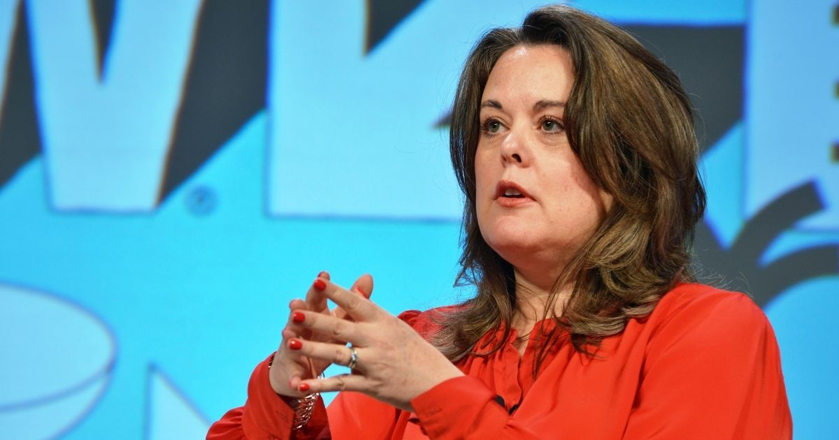Meredith Artley, seen at a 2019 appearance, is CNN’s most recent executive to leave after its parent company Warner Media’s April merger with Discovery.