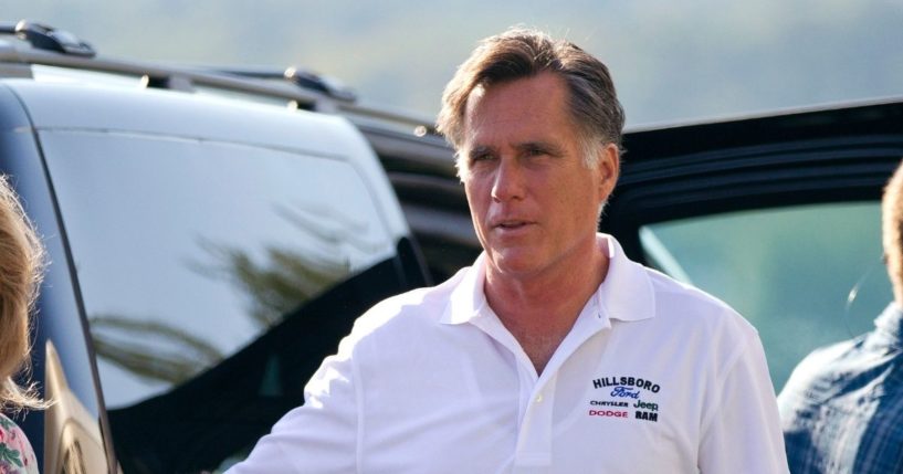 Former Massachusetts Gov. Mitt Romney