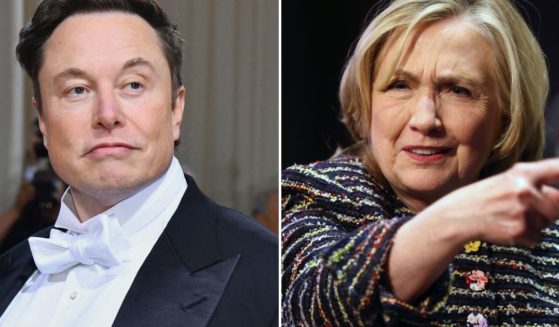 On Sunday night, Elon Musk, left, posted a cryptic tweet on Twitter regarding his death, which immediately set the social media platform aflame and cause many to speculate if Hilary Clinton, right, and her husband were after the self-made billionaire.