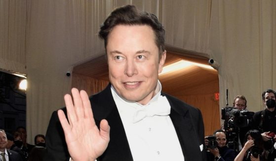 Elon Musk attends the Metropolitan Museum of Art's Costume Institute benefit gala on May 2 in New York.