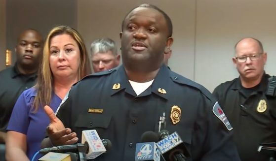 Newberry Police Chief Kevin Goodman speaks about the four shooting deaths Sunday in the South Carolina town.
