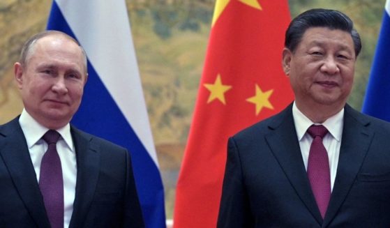 Russian President Vladimir Putin, left, and Chinese President Xi Jinping met in Beijing on Feb. 4.
