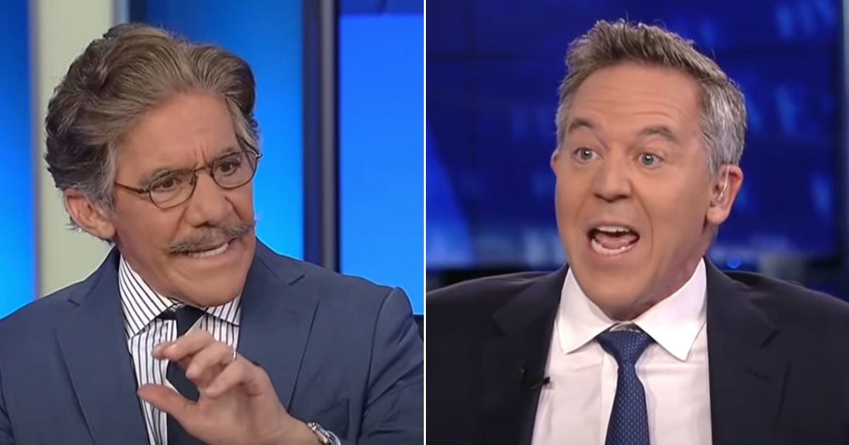 Geraldo Rivera, left, and Greg Gutfeld clashed over abortion on Fox News' “The Five."