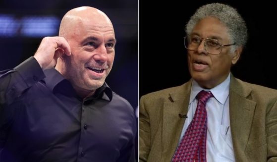 Podcaster Joe Rogan was shocked to learn of conservative commentator Thomas Sowell's views on racism in America.