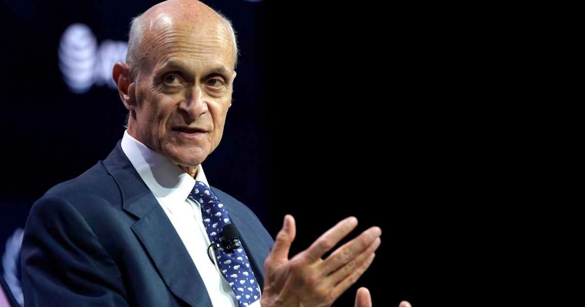 Michael Chertoff, executive chairman of The Chertoff Group and the Department of Homeland Security Secretary under George W. Bush, speaks during the Concordia Annual Summit in New York City on Sept. 23, 2019. Chertoff and Clinton administration Deputy Attorney General Jamie Gorelick will lead a "review and assessment" of the DHS' Disinformation Governance Board.