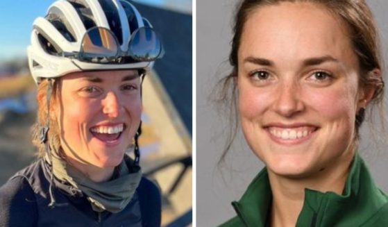 Professional cyclist Moriah Wilson, left, was shot to death May 11. Kaitlin Marie Armstrong, right, is being sought in the killing.