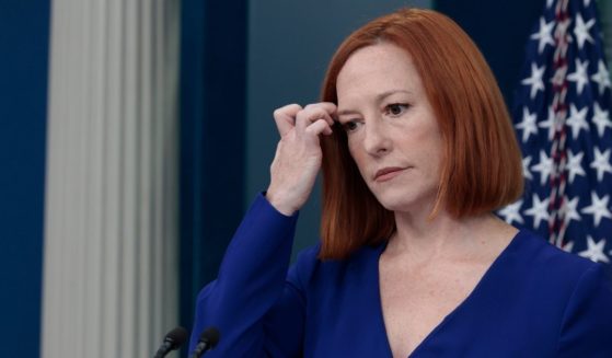 Former White House press secretary Jen Psaki, in a file photo from a March news briefing.