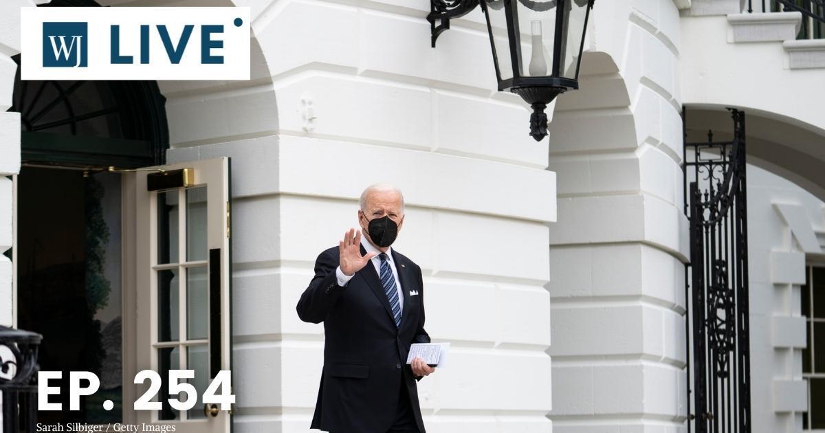President Joe Biden walks on the South Lawn of the White House in Washington on Sunday.
