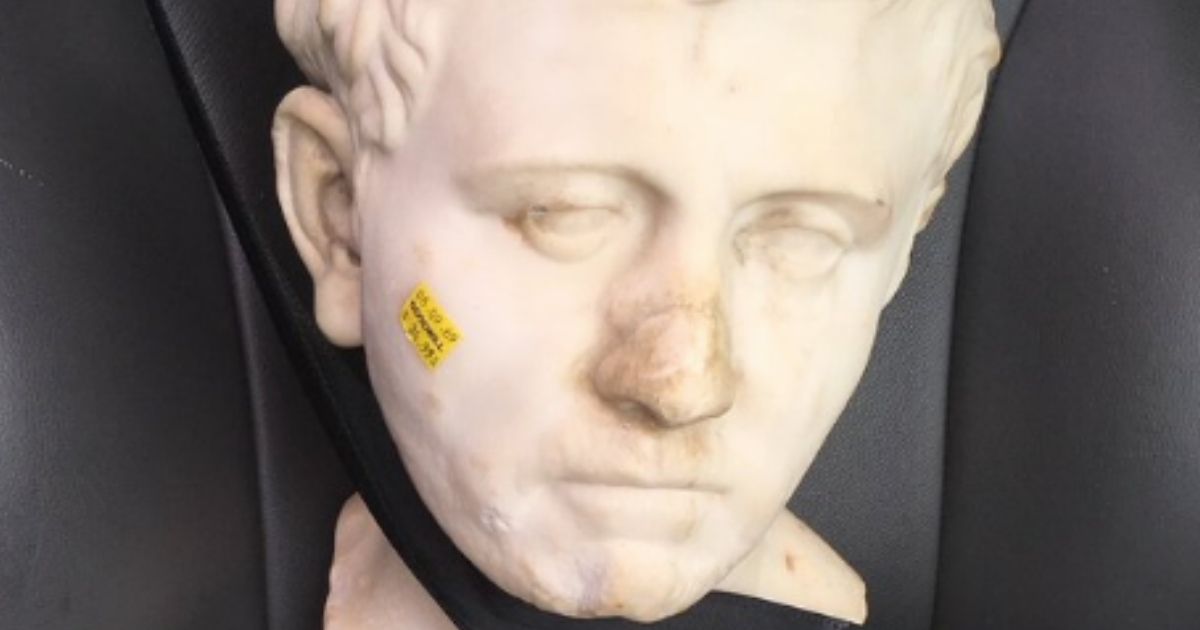 Laura Young bought a marble bust at a Goodwill thrift store in Austin, Texas, that turned out to be a priceless artifact.